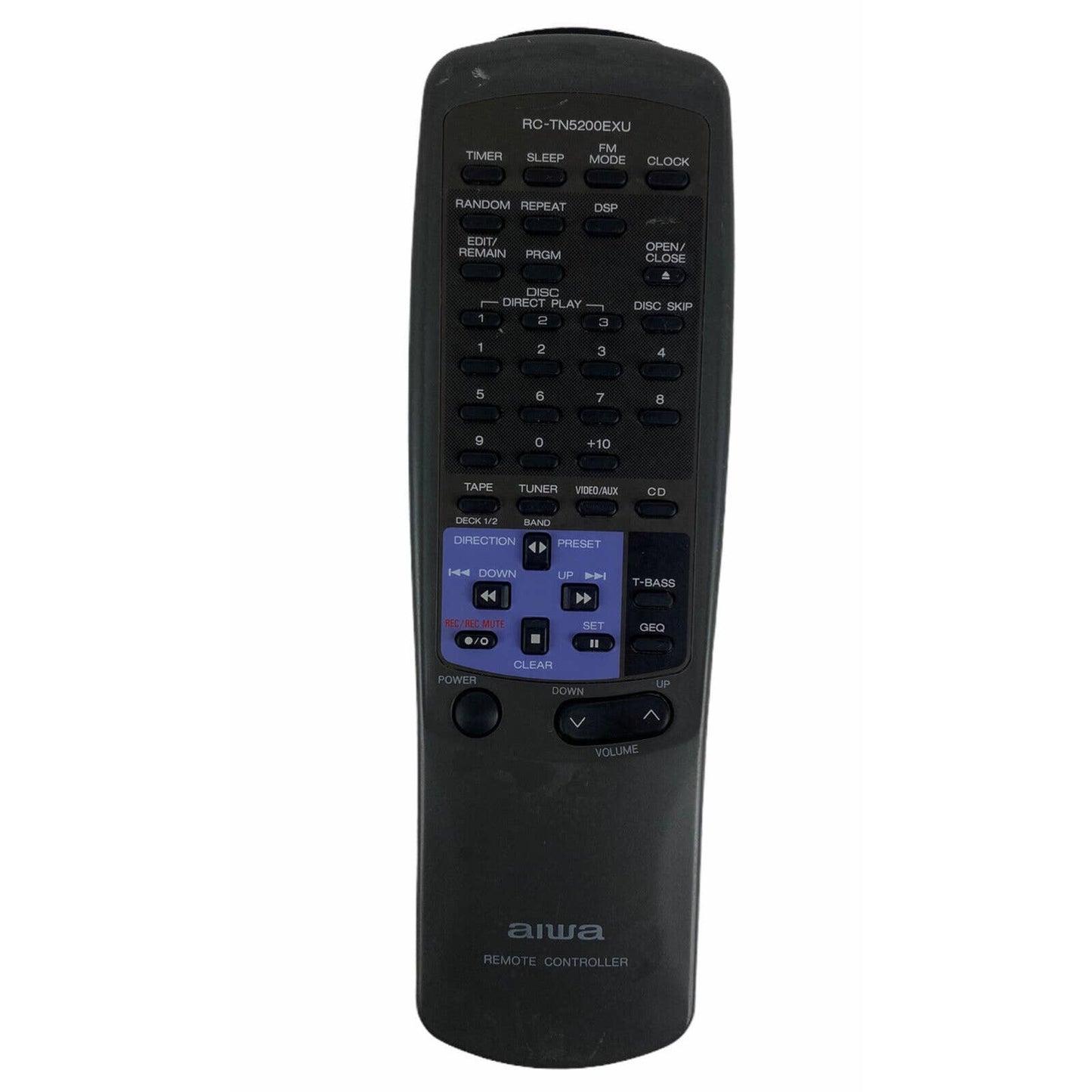 Aiwa RC-TN5200EXU Replacement Remote Control