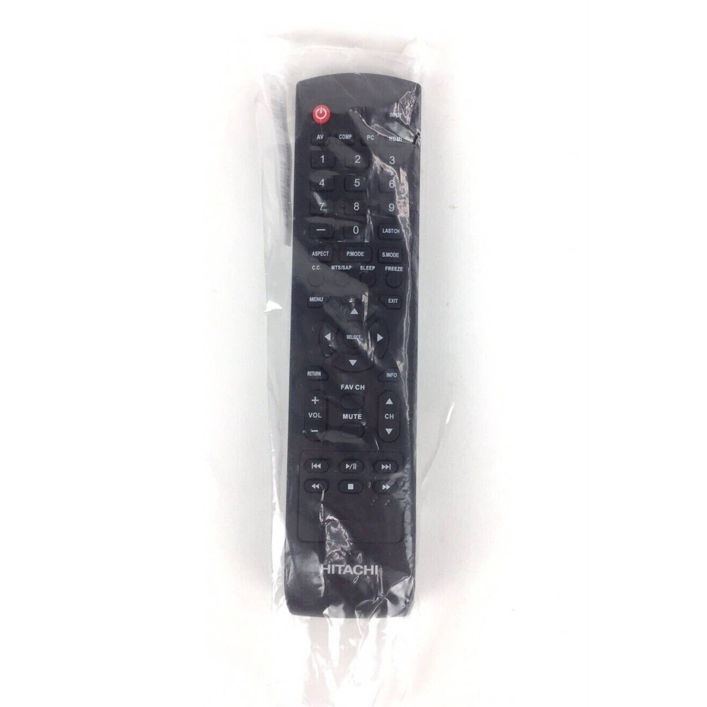 NEW Hitachi KT252-HG TV Television Replacement Remote Control Black