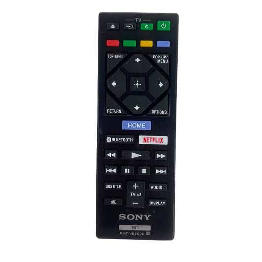 Sony RMT-VB200D Blu-Ray Player Replacement Remote Control