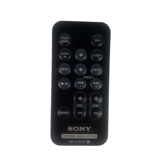 Sony RMT-CCS15IP Personal Audio System Replacement Remote Control