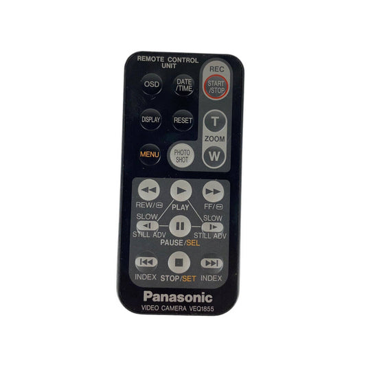 Panasonic VEQ1855 OEM Original Video Camera Replacement Remote Control Tested