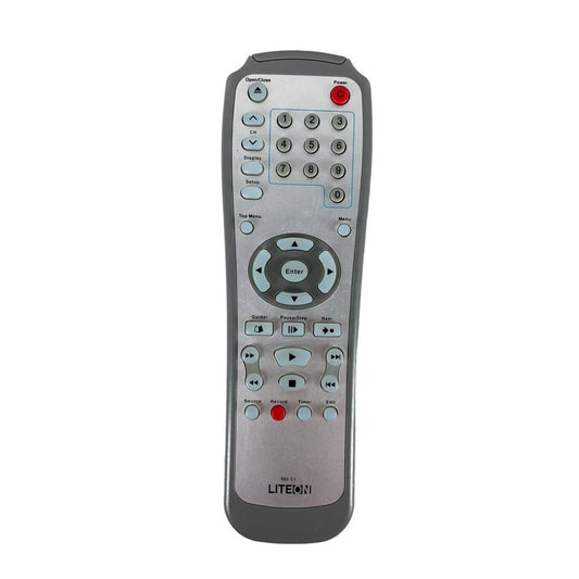 Lite On RM-51 DVD Recorder Replacement Remote Control