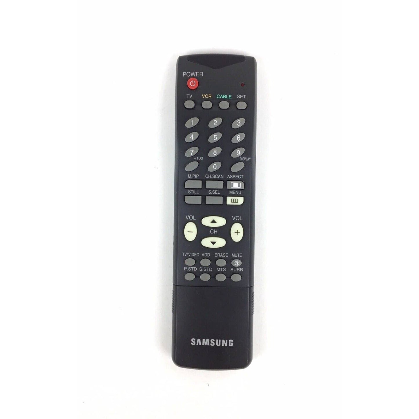 NEW Samsung AA59-10083Y TV VCR Replacement Remote Control Black