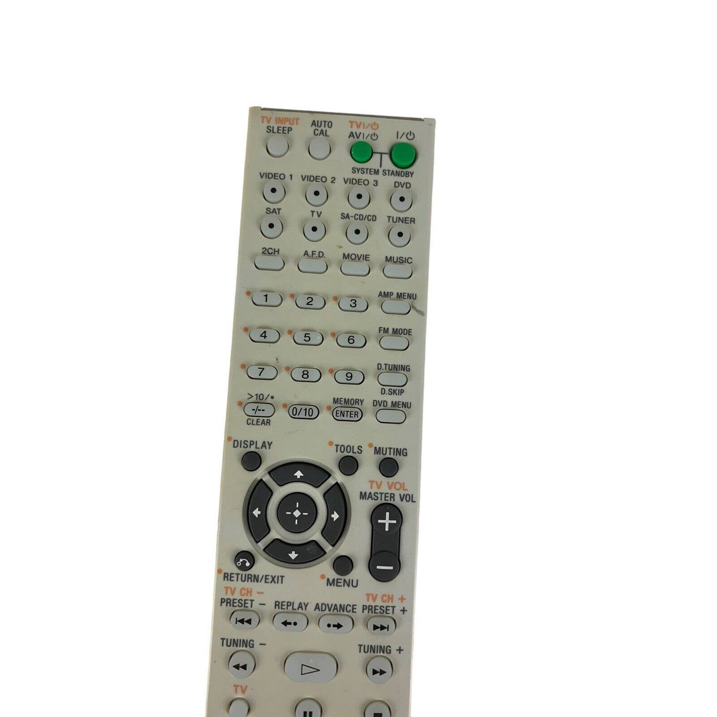 Sony RM-AAU013 OEM Original AV System Replacement Remote Control Tested