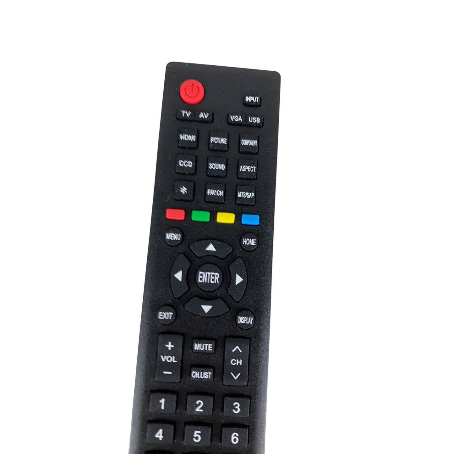 Hisense EN-22653A OEM Original TV Television Replacement Remote Control Black