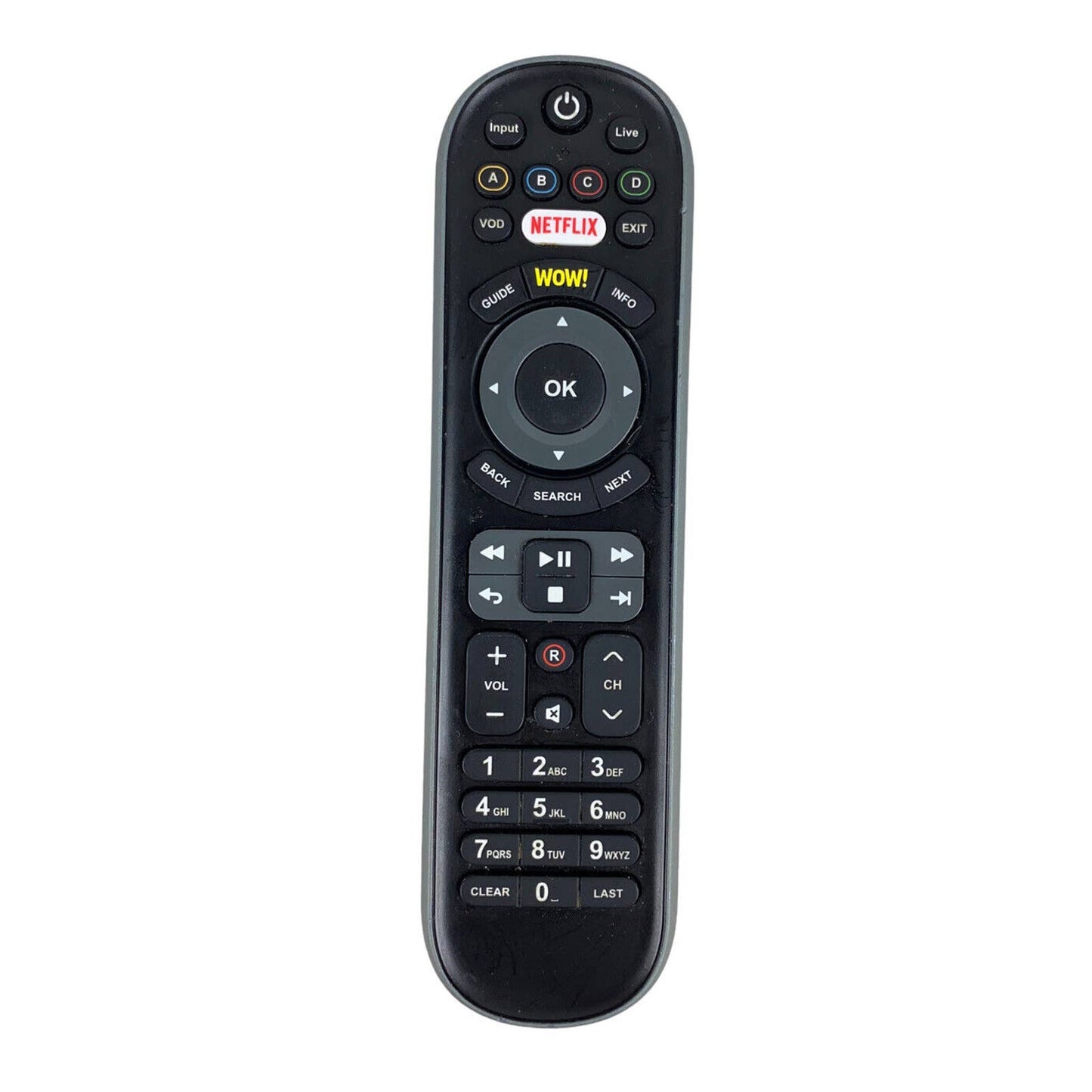 WOW! Experience URC-2135BCO-R Replacement Remote Control