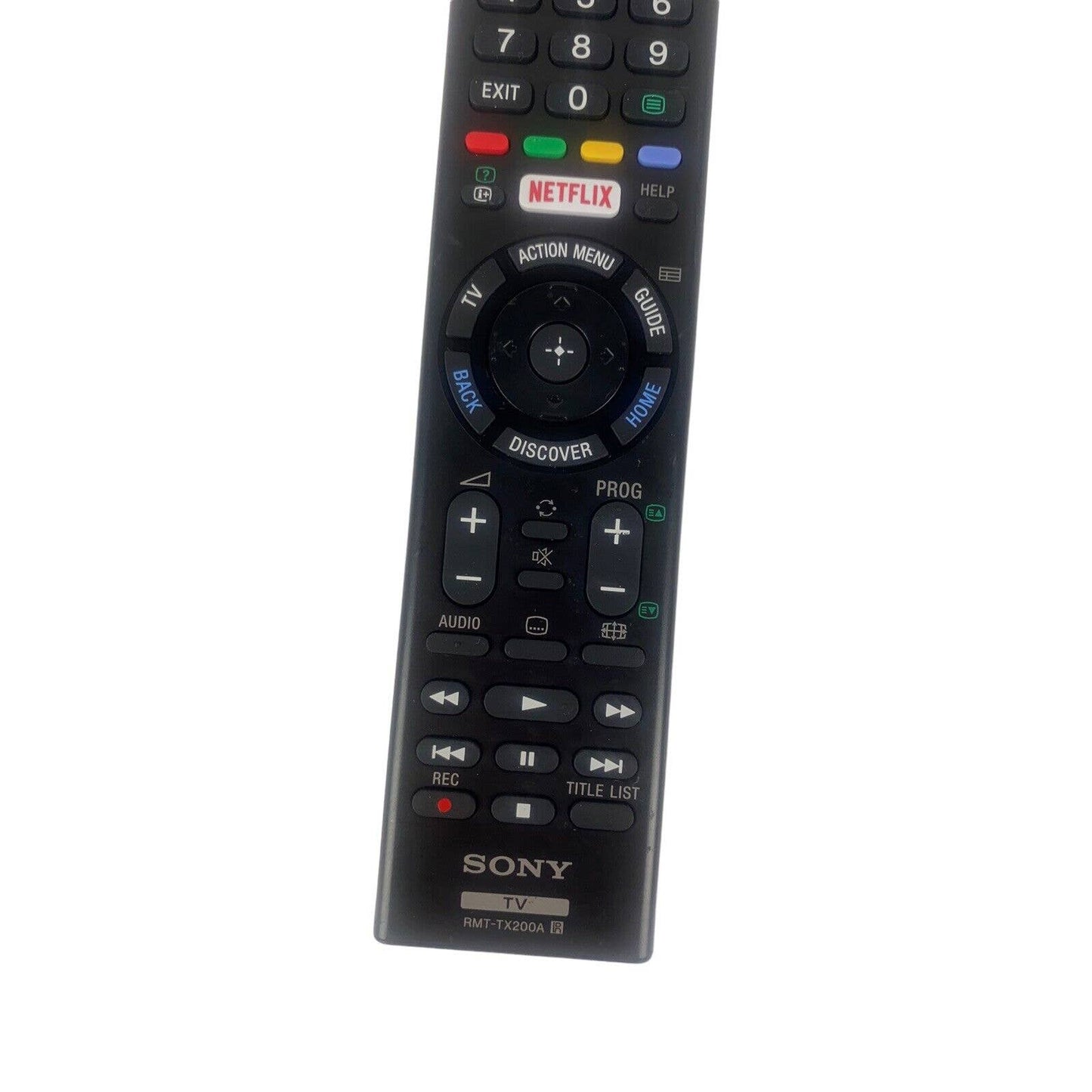 Sony RMT-TX200A OEM Original TV Television Replacement Remote Control Tested