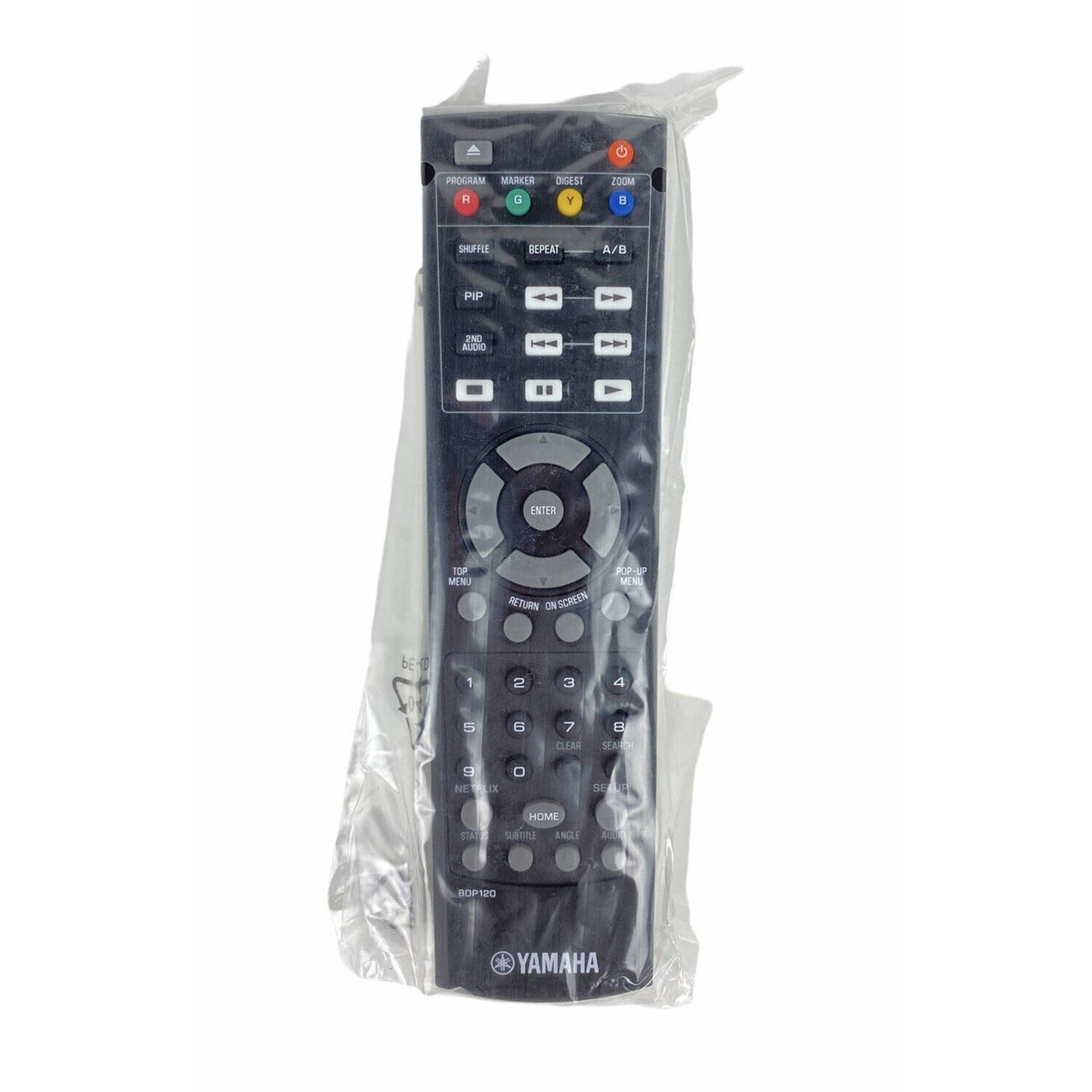 NEW Yamaha ZE278800 BDP120 Blu-Ray Replacement Remote Control Black