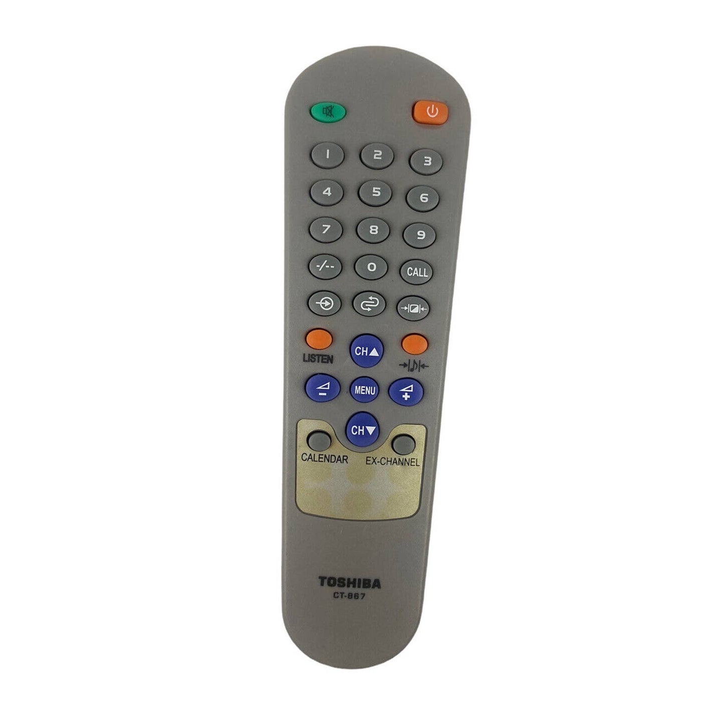 Toshiba CT-867 TV Television Replacement Remote Control