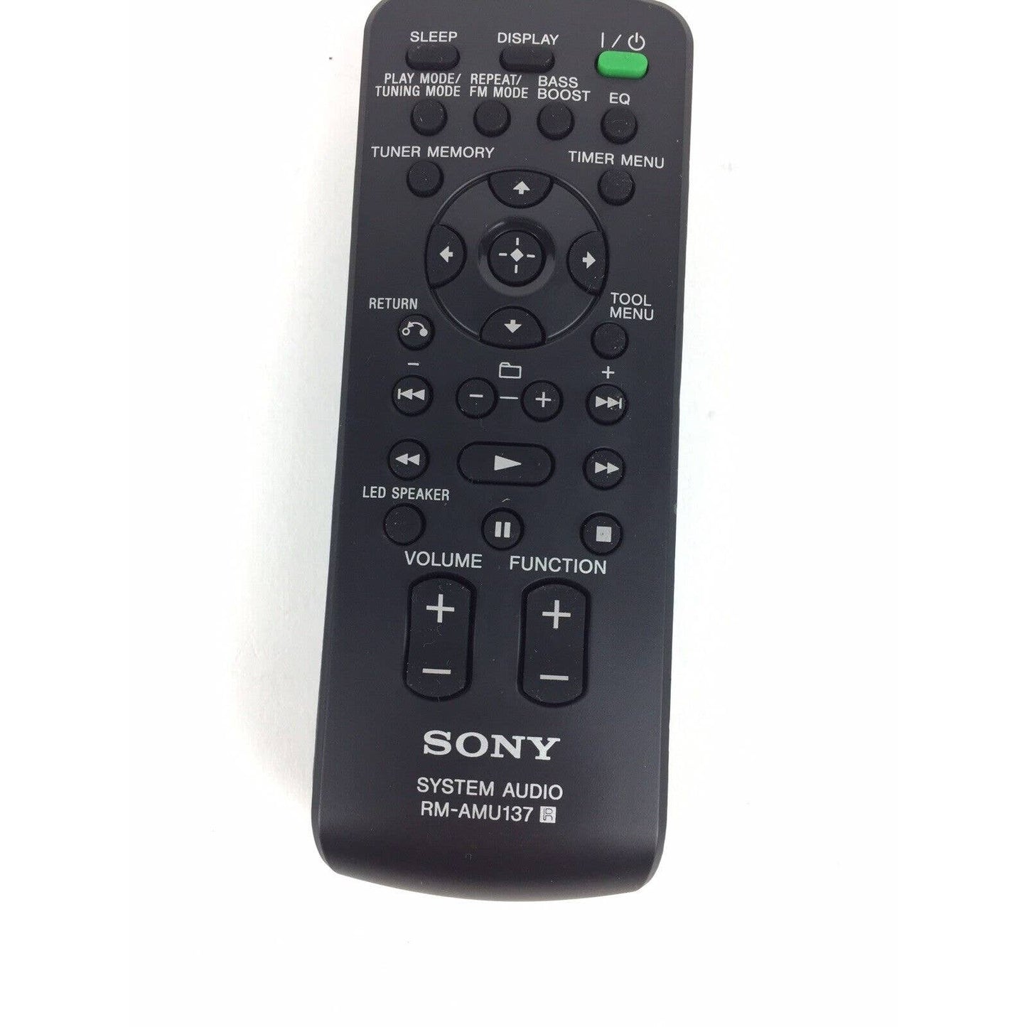 NEW Sony RM-AMU137 OEM Original System Audio Replacement Remote Control Black