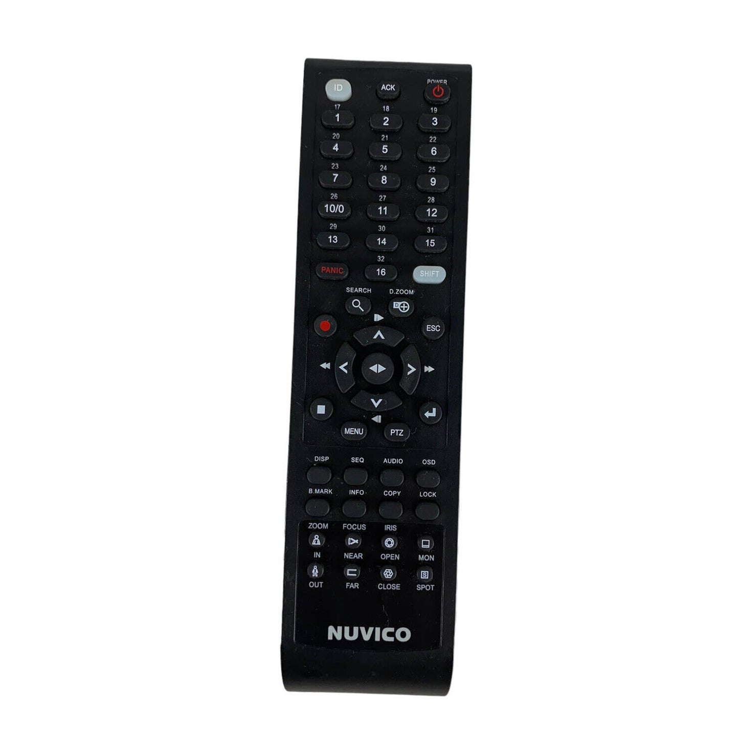 Nuvico DVR Security ED-C400 800 1600 Series Replacement Remote Control Tested