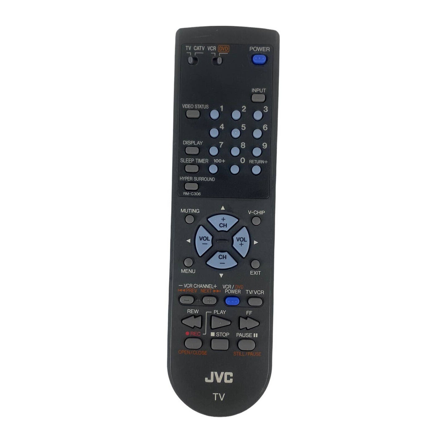 JVC RM-C306 TV Television Replacement Remote Control