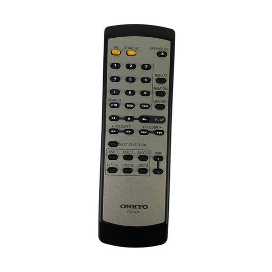 Onkyo RC-547C CD Disc Changer Replacement Remote Control