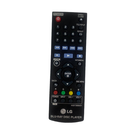 LG AKB73896401 Blu-Ray Disc Player Replacement Remote Control