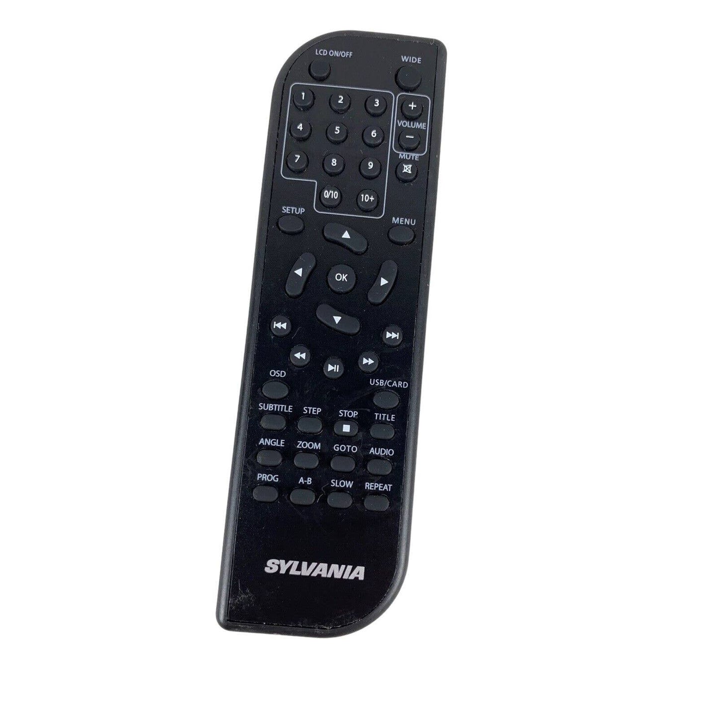 Sylvania SDVD9019-B Portable DVD Replacement Remote Control