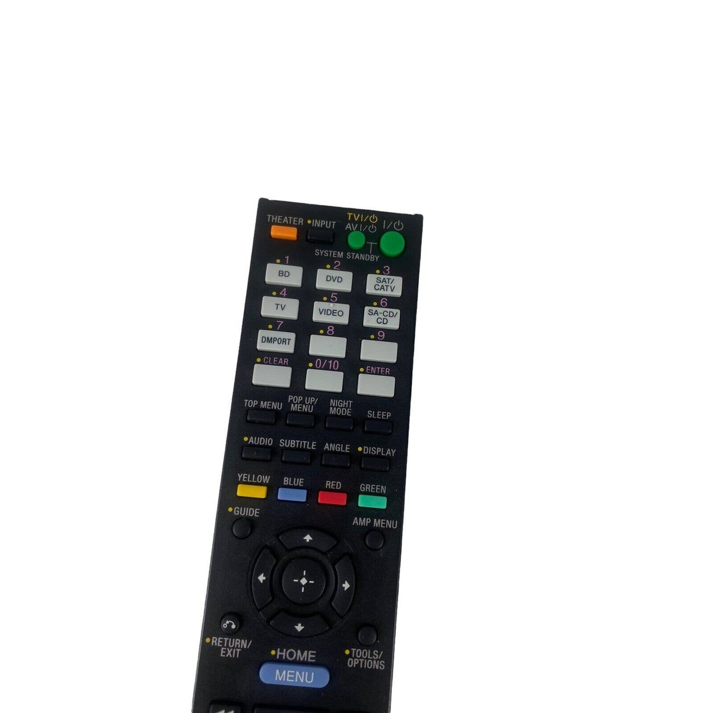 Sony RM-AAU072 AV System Replacement Remote Control