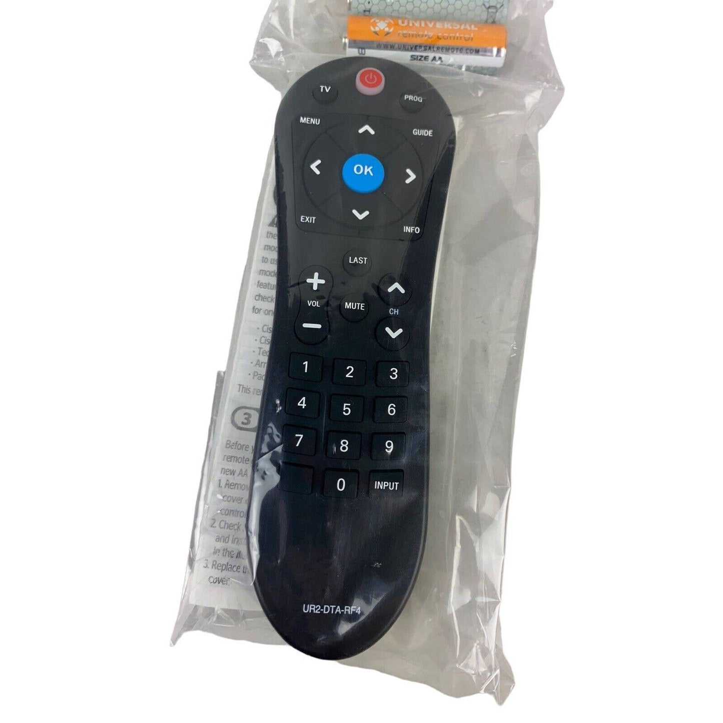 NEW UR2-DTA-RF4 Digital Adapter Replacement Remote Control