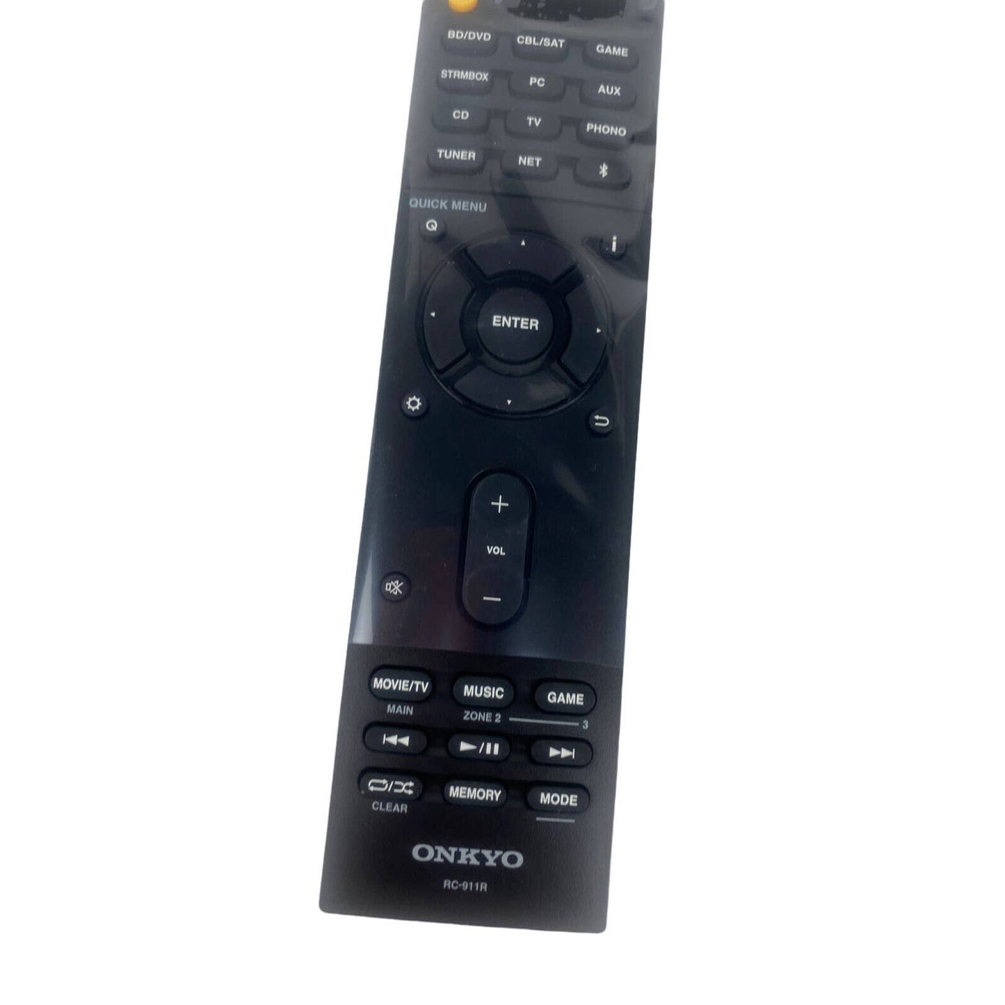 NEW Onkyo RC-911R AV Receiver Replacement Remote Control Black