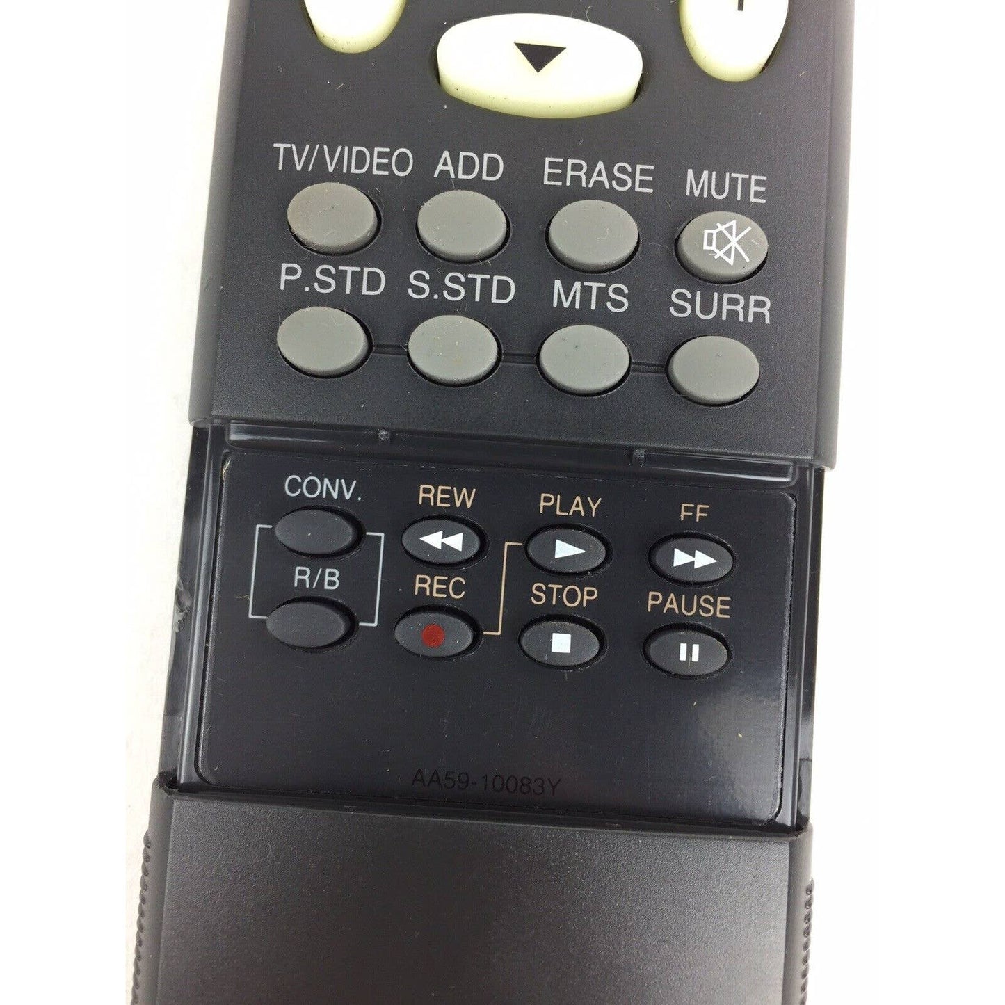 NEW Samsung AA59-10083Y TV VCR Replacement Remote Control Black