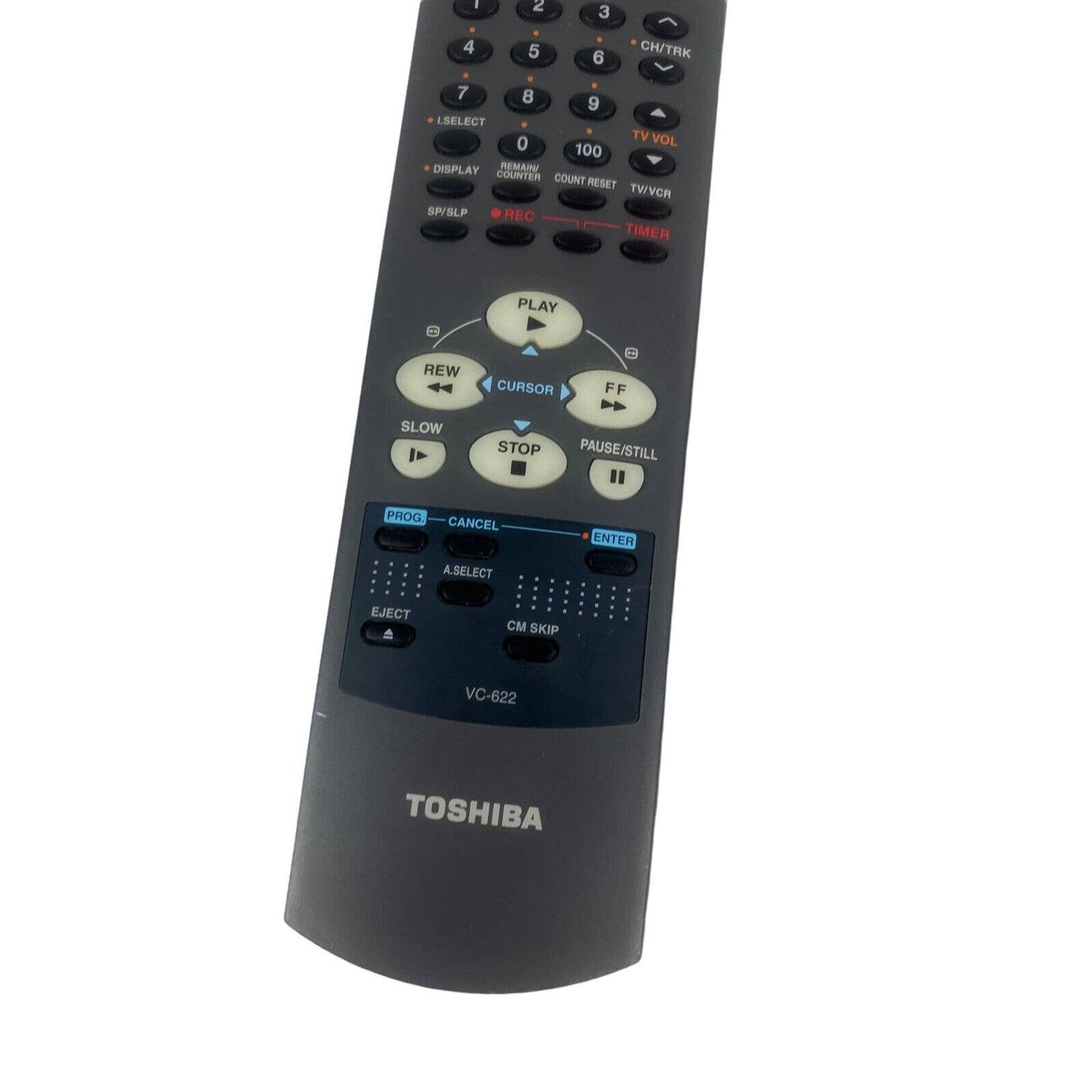 Toshiba VC-622 VCR TV Replacement Remote Control