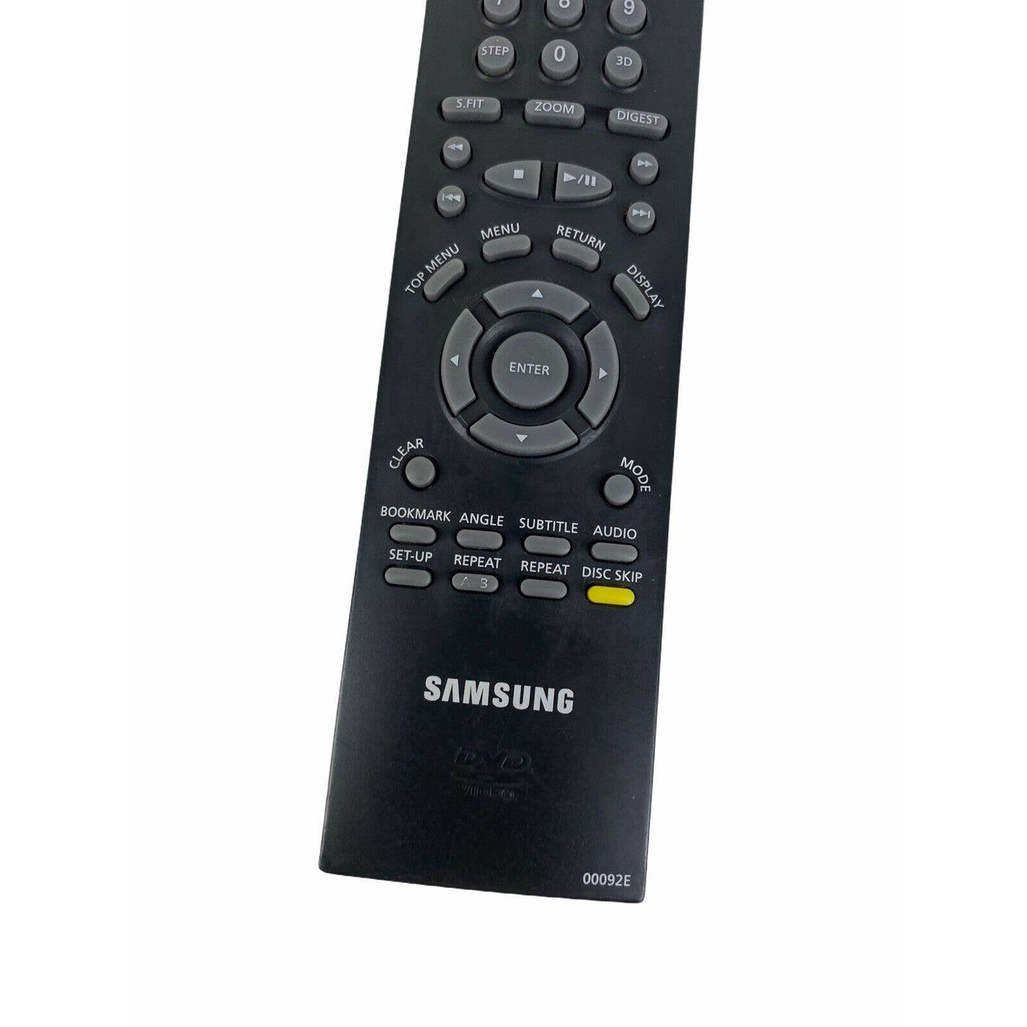 Samsung 00092E DVD Replacement Remote Control