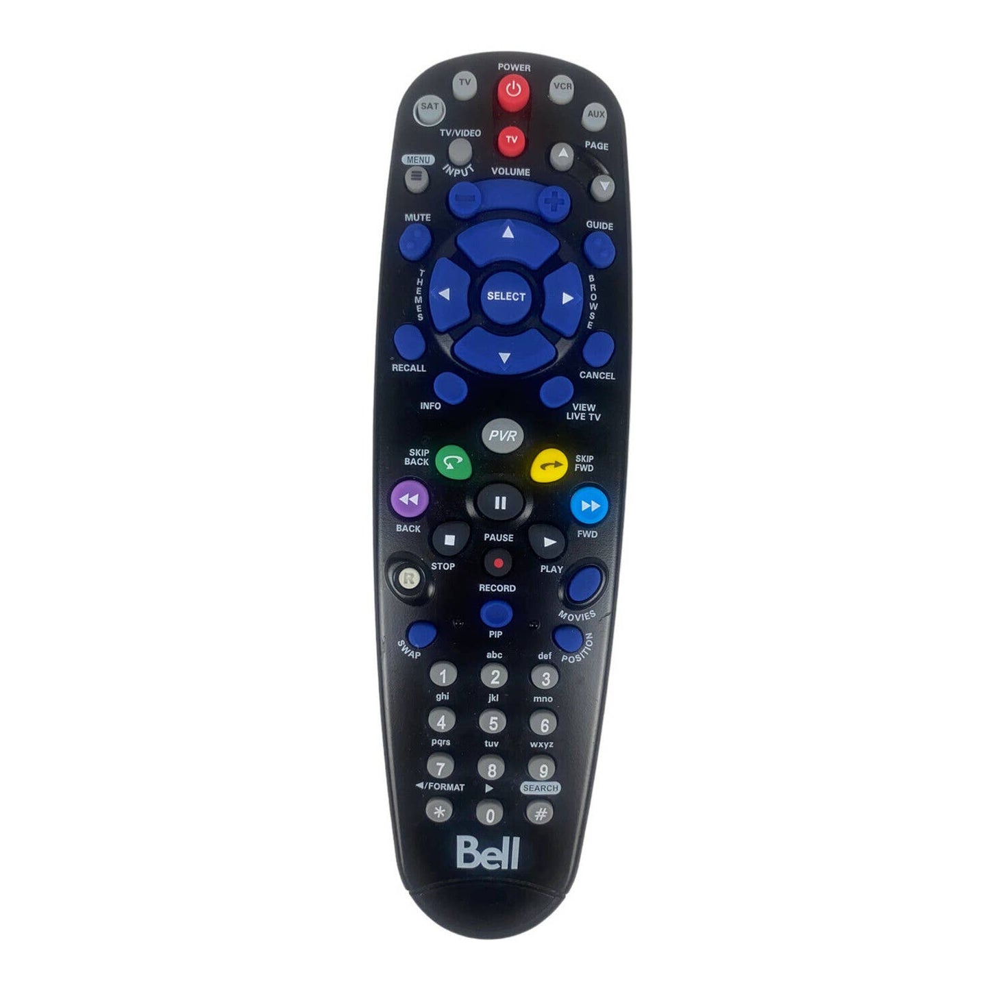 Bell 187017 5.4 IR Cable TV Television Replacement Remote Control