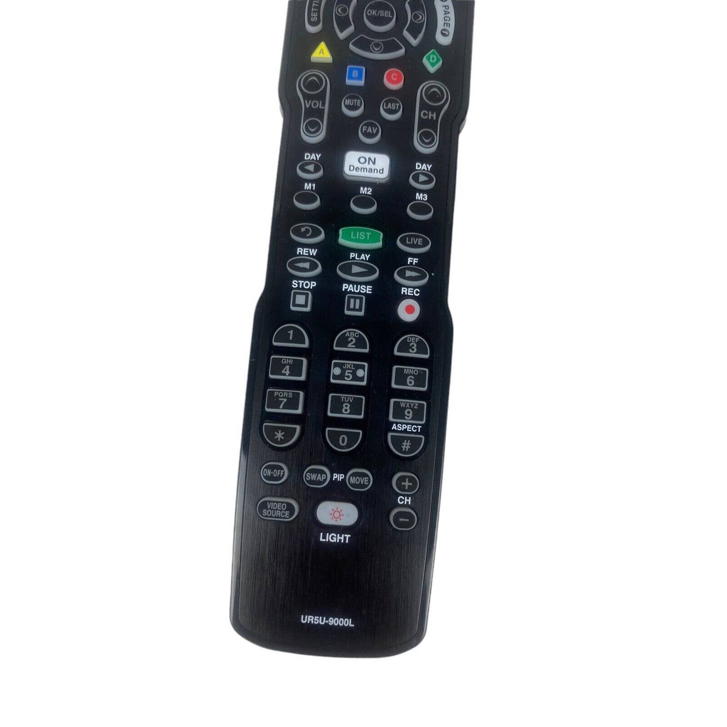 UR5U-9000L Cable TV Television AUX DVD Replacement Remote Control