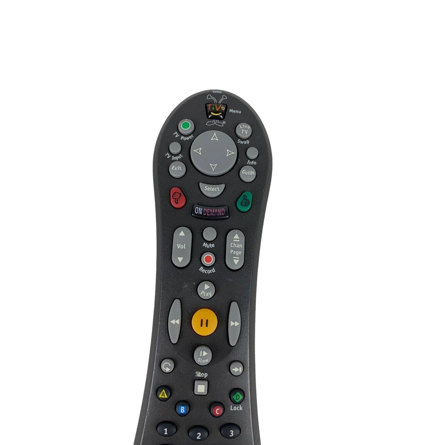 TiVo SMLD-00040-000 Comcast OEM Original Peanut Replacement Remote Control Gray