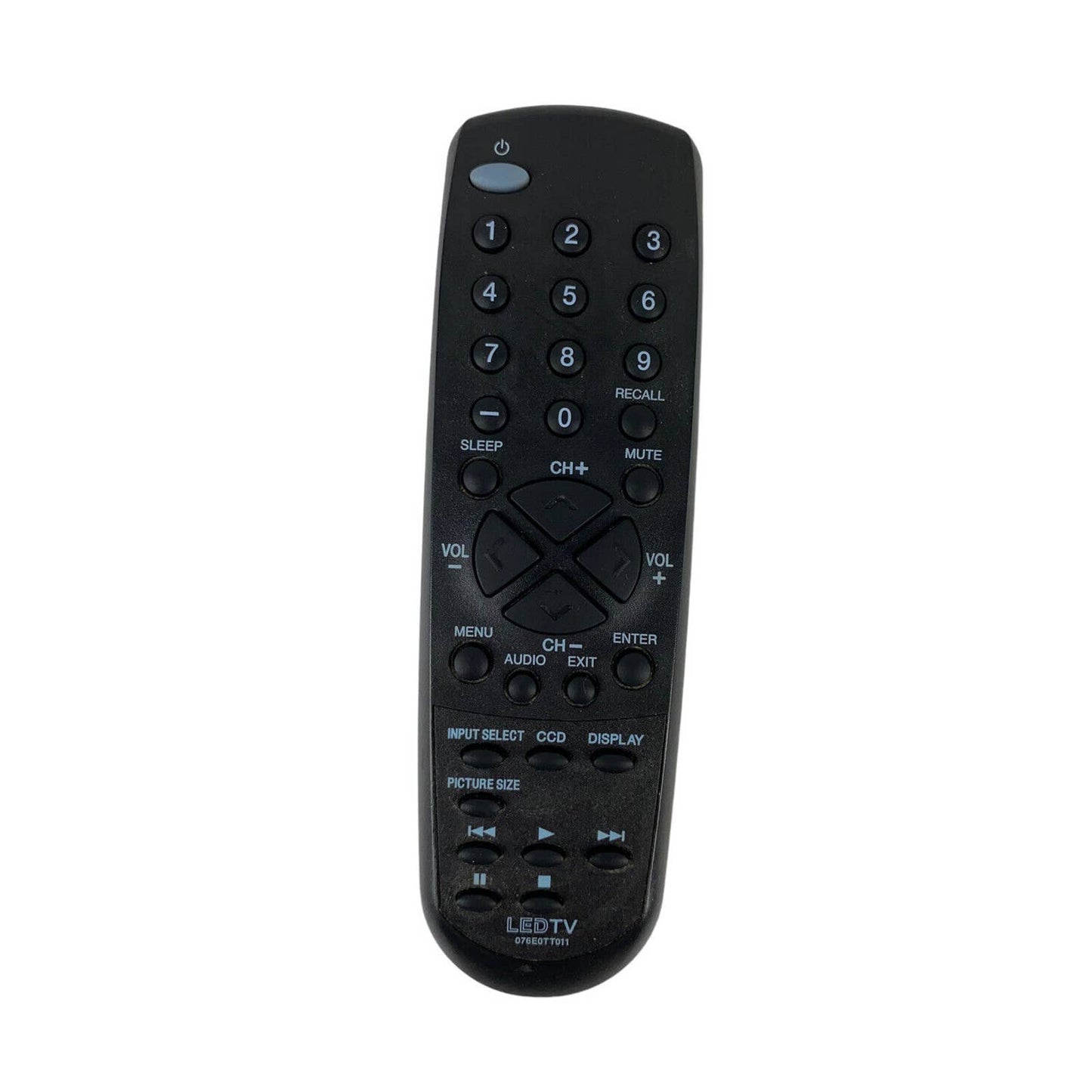 Sansui Orion 076E0TT011 OEM Original TV Television Replacement Remote Control