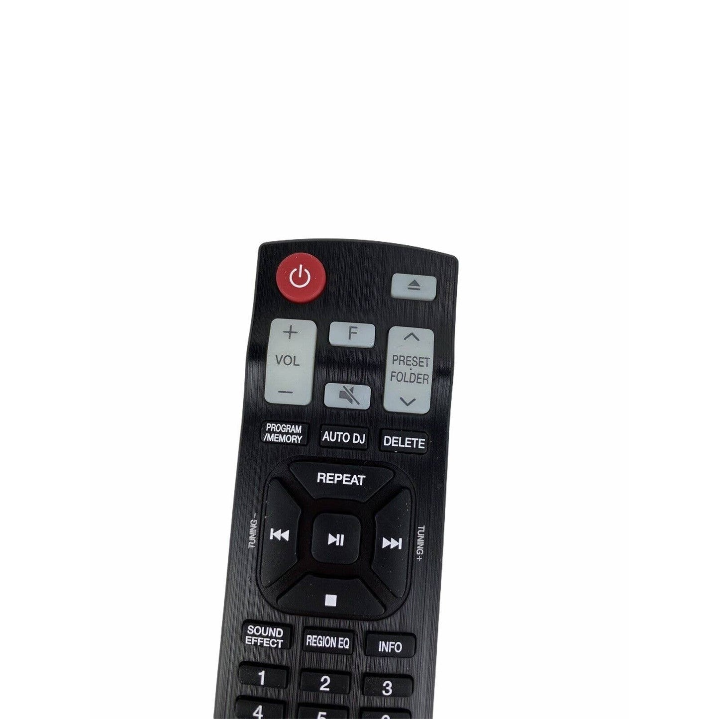 NEW LG AKB74955341 CD Home Audio Replacement Remote Control Black