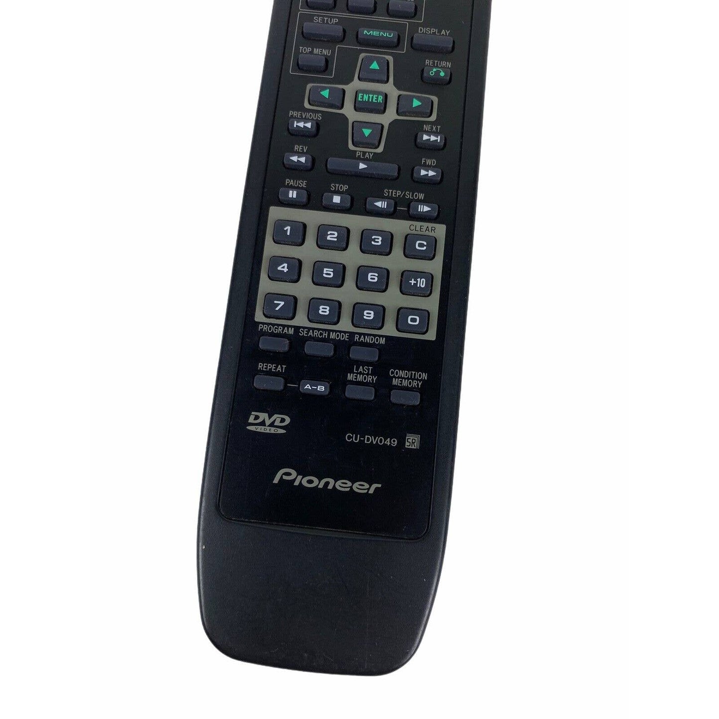 Pioneer CU-DV049 DVD Replacement Remote Control