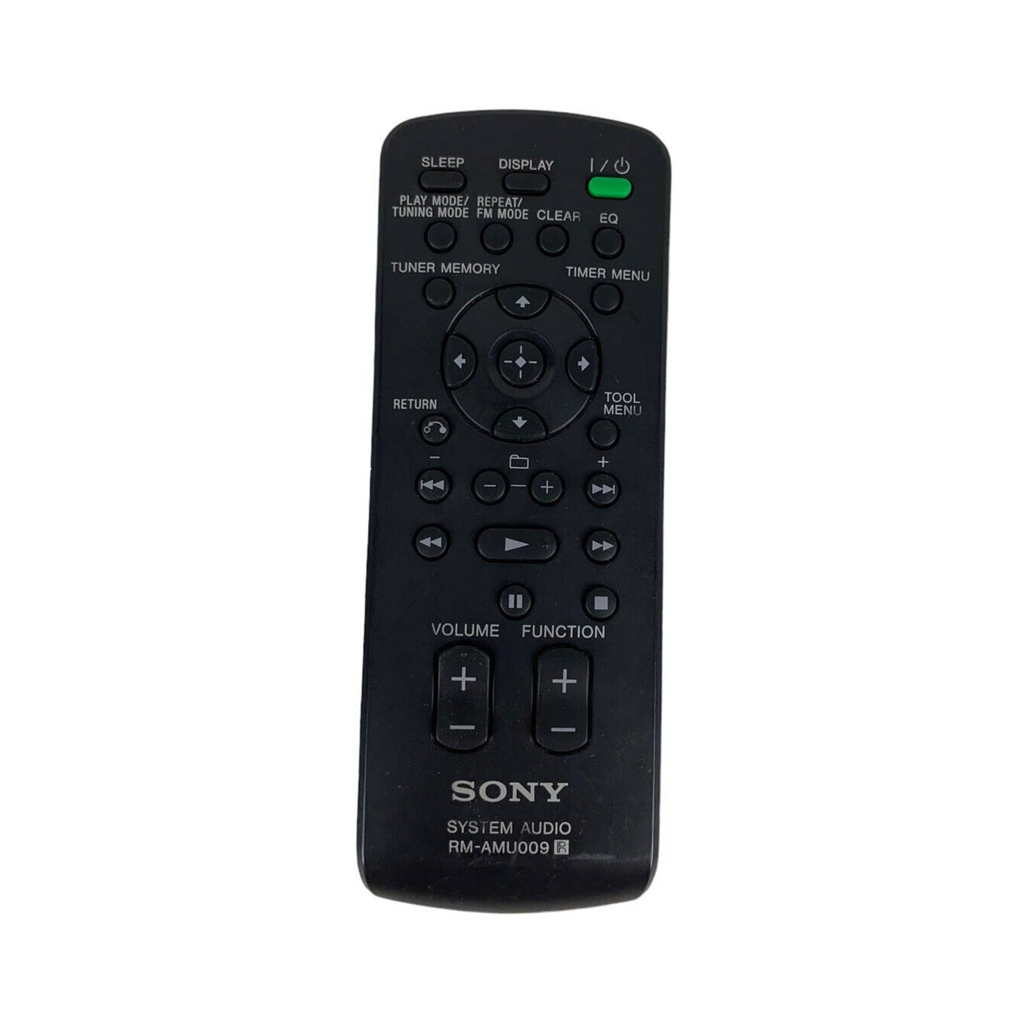 Sony RM-AMU009 OEM Original System Audio Replacement Remote Control Tested Black