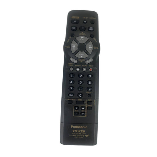 Panasonic VSQS1595 Tower VCR TV Replacement Remote Control