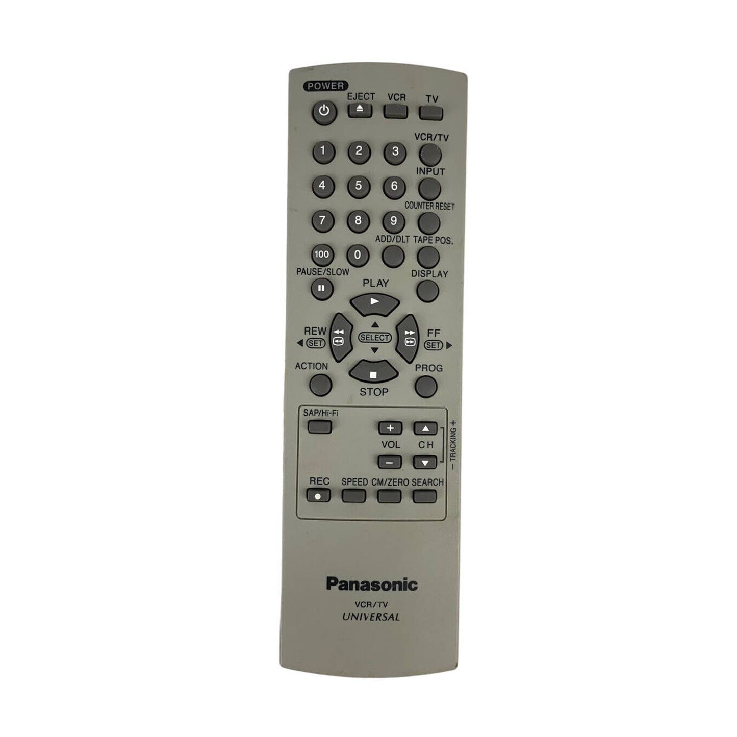 Panasonic EUR7723KA0 VCR TV OEM Original Replacement Remote Control Tested