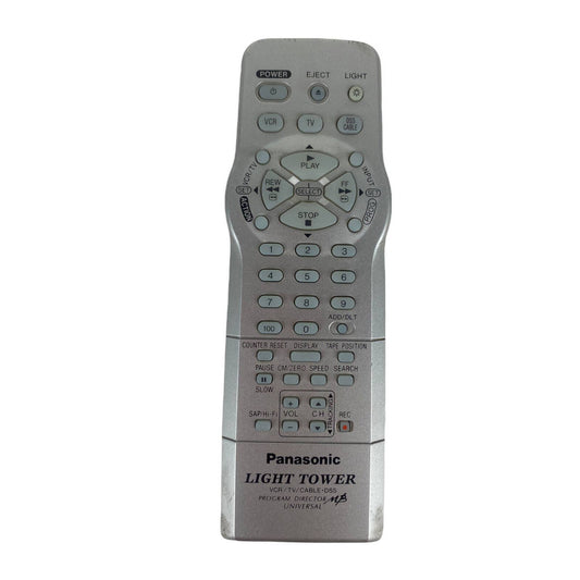 Panasonic LSSQ0407 Light Tower TV VCR Replacement Remote Control