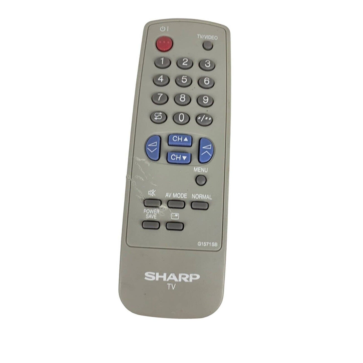 Sharp G1571SB TV Television Replacement Remote Control