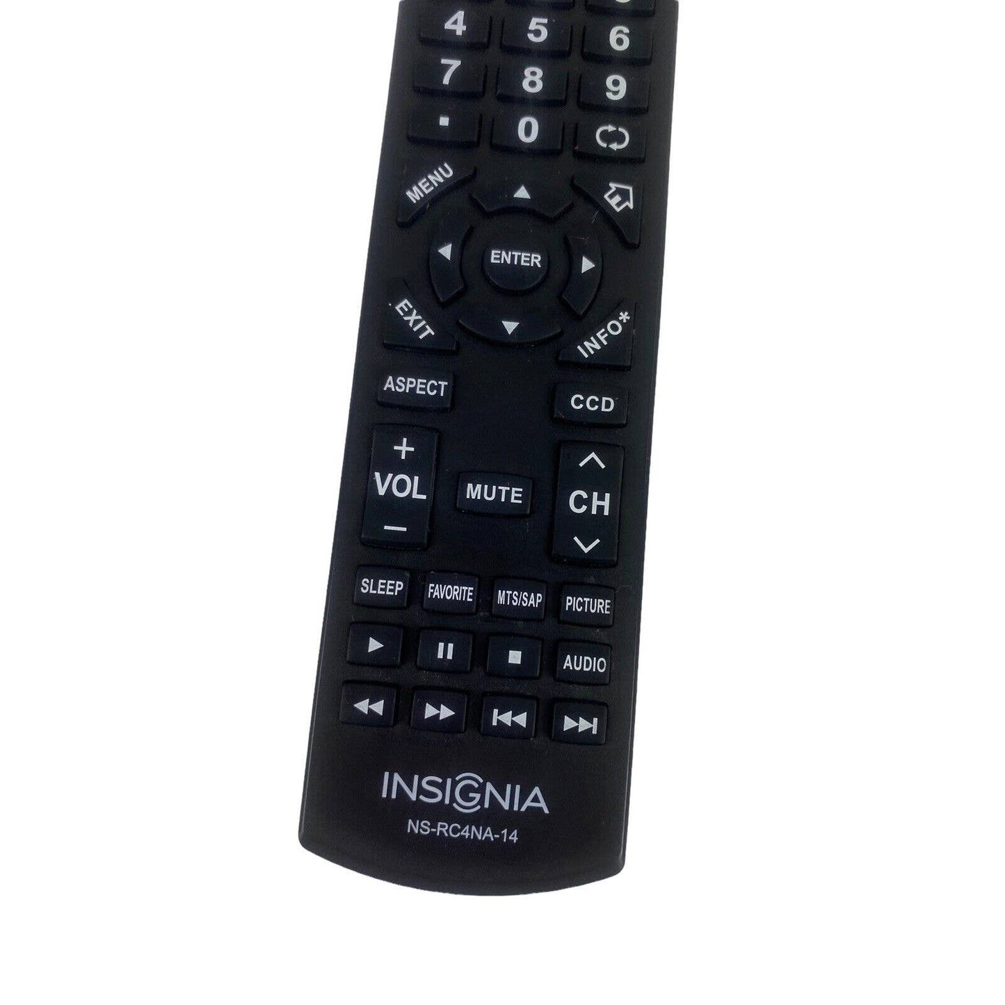 Insignia NS-RC4NA-14 TV Television Replacement Remote Control