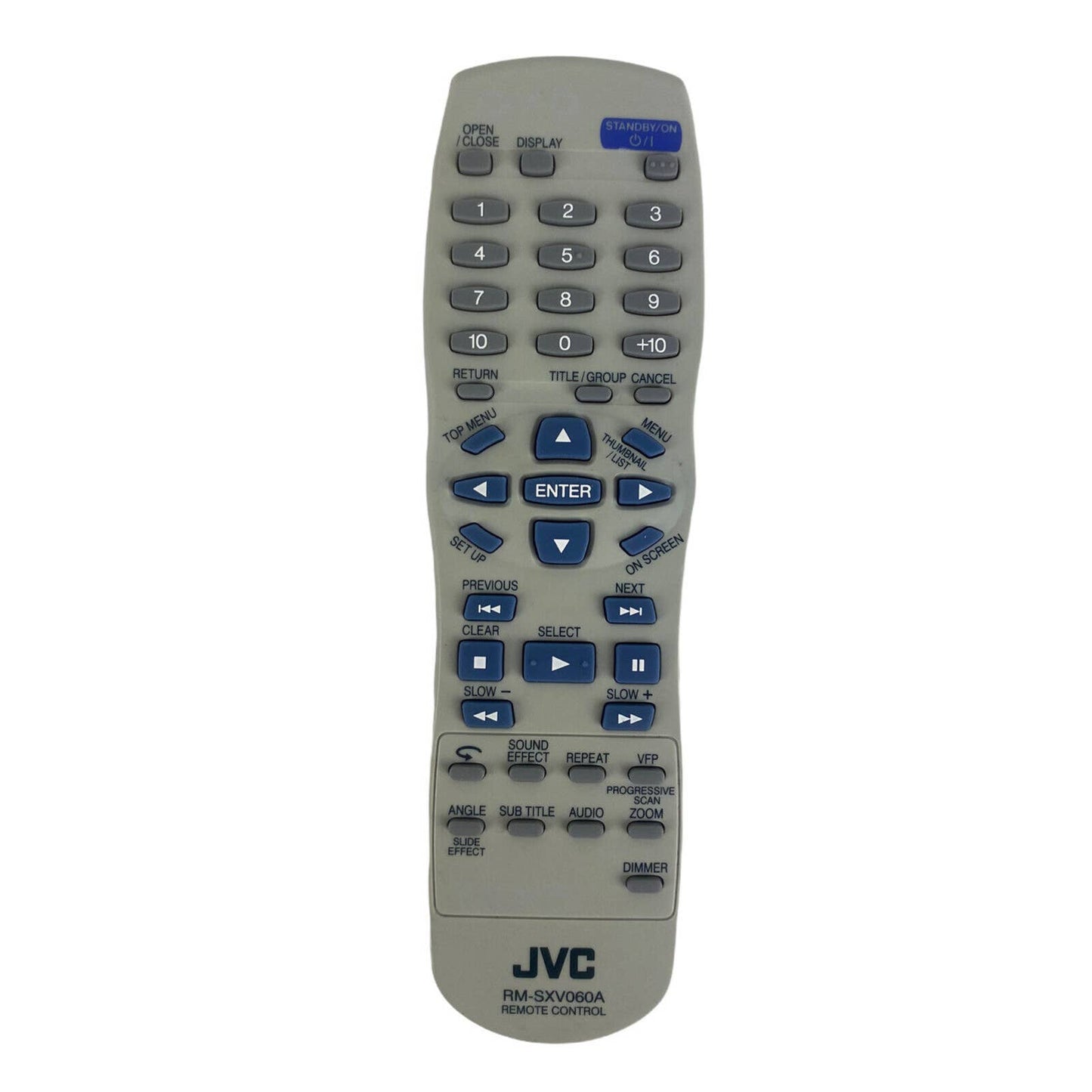 JVC RM-SXV060A DVD Replacement Remote Control