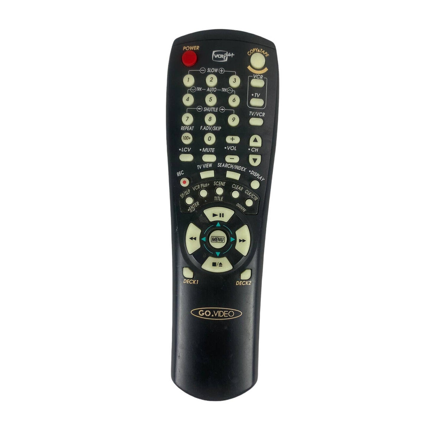 Go Video 00009E VCR Replacement Remote Control