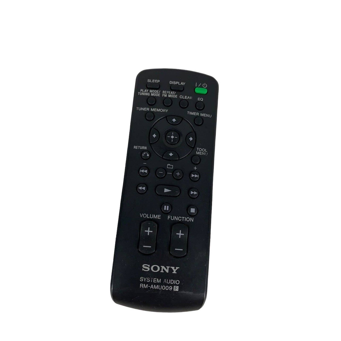 Sony RM-AMU009 OEM Original System Audio Replacement Remote Control Tested Black