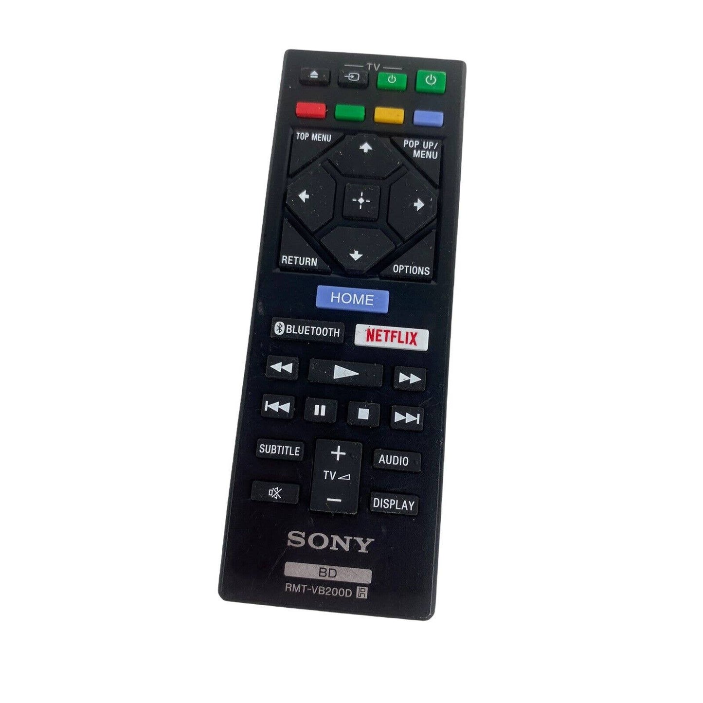 Sony RMT-VB200D Blu-Ray Player Replacement Remote Control