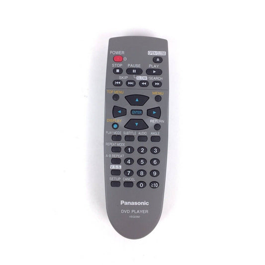 NEW Panasonic VEQ2392 DVD Player Replacement Remote Control Gray