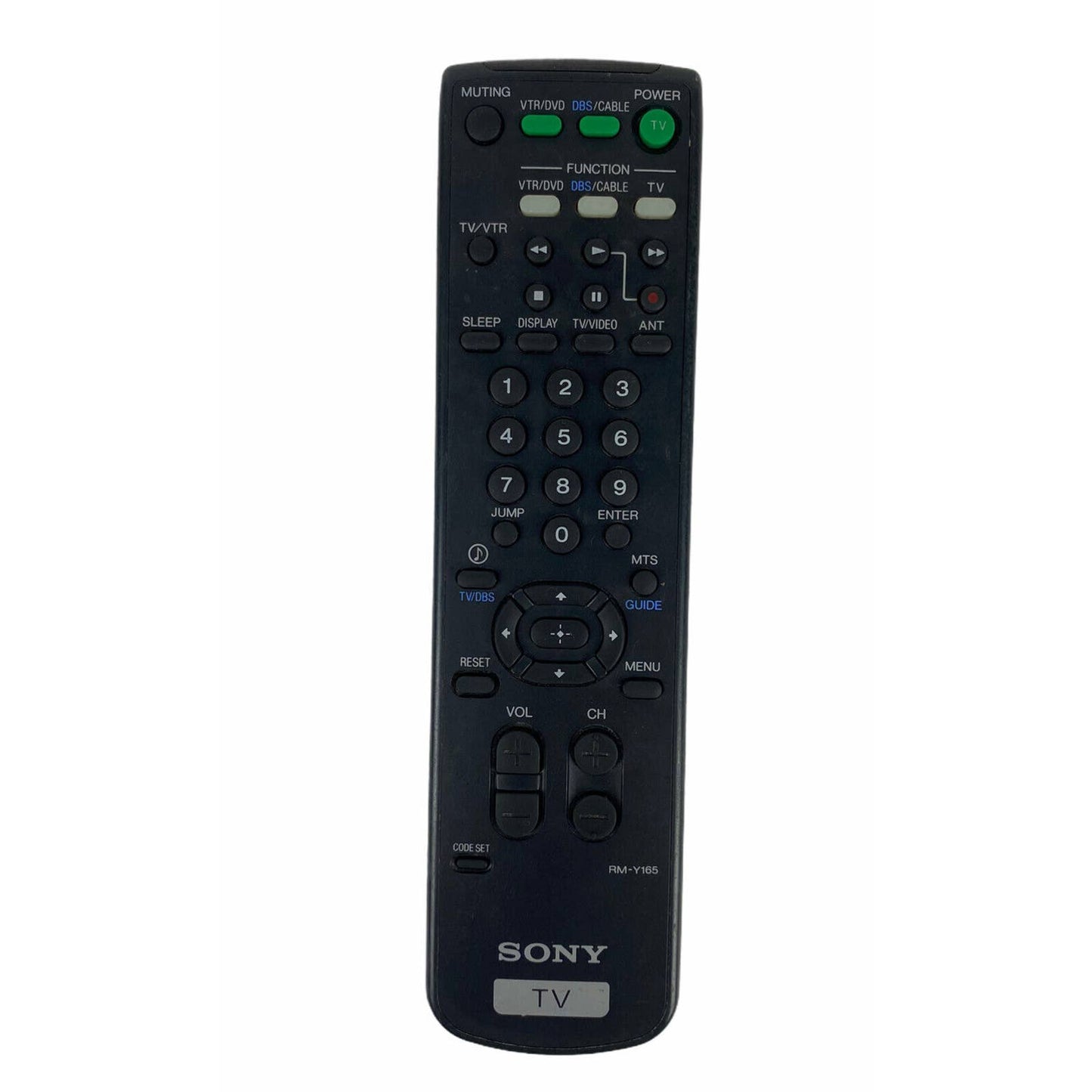 Sony RM-Y165 TV Television Replacement Remote Control