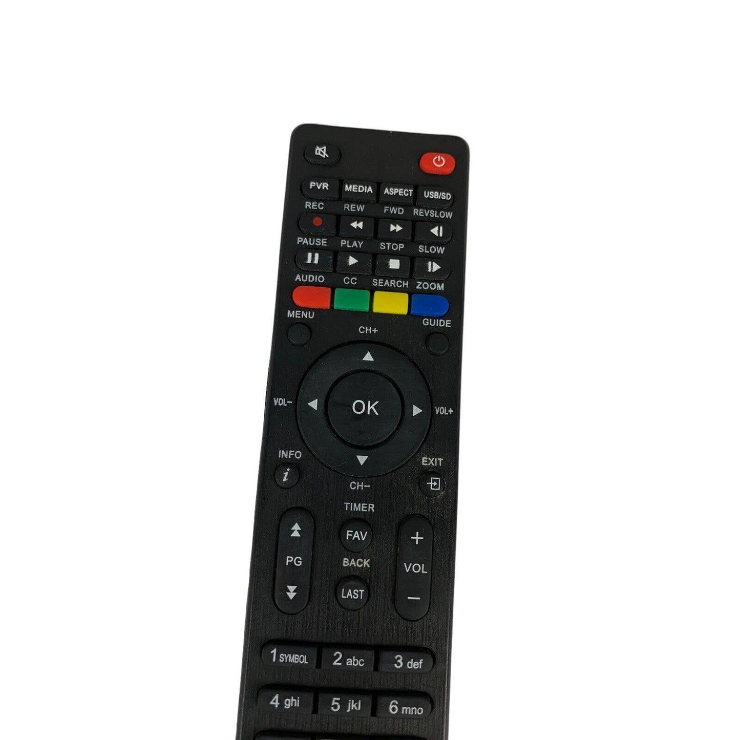 JynxBox Ultra HD Replacement Remote Control Black OEM Original