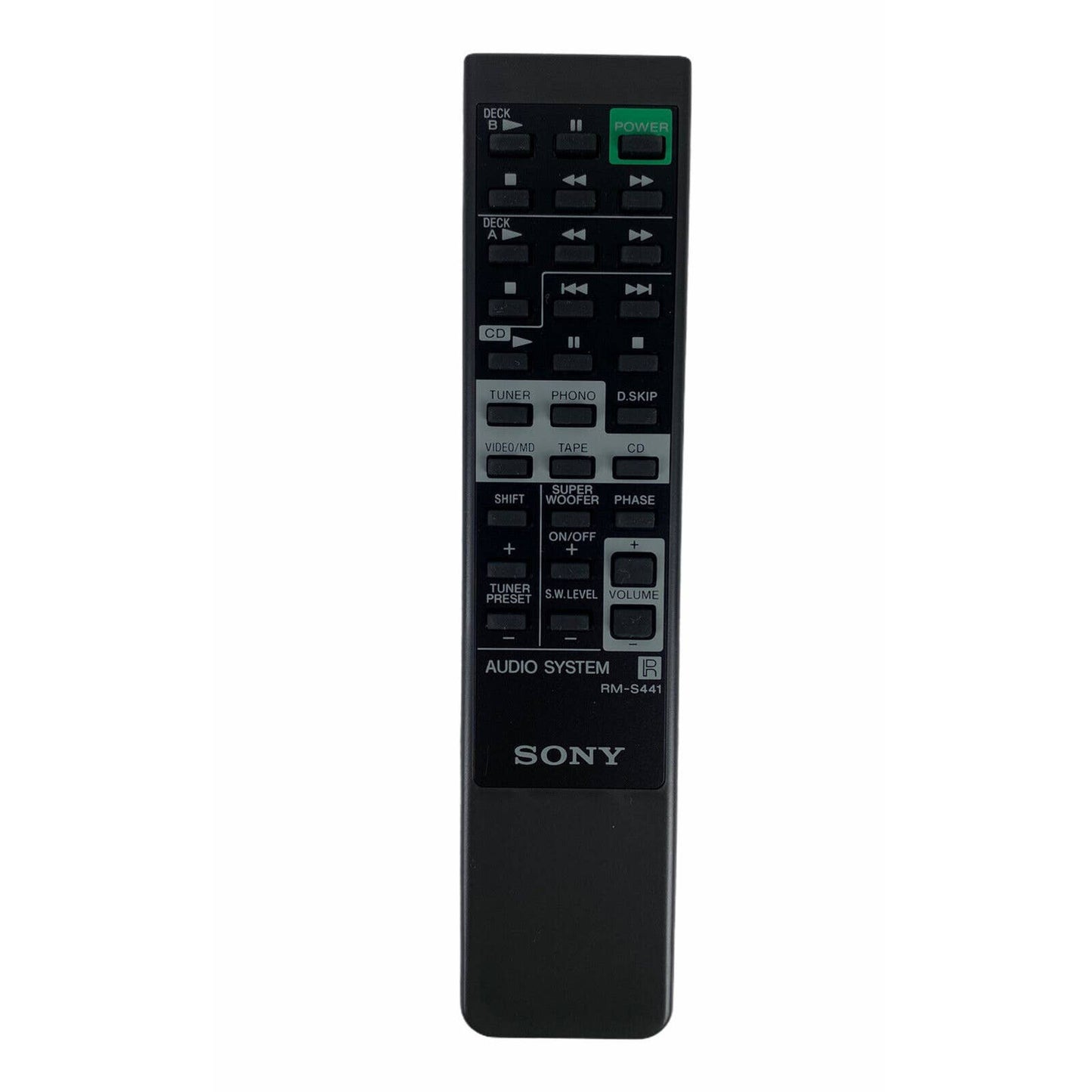 NEW Sony RM-S441 Audio System Replacement Remote Control