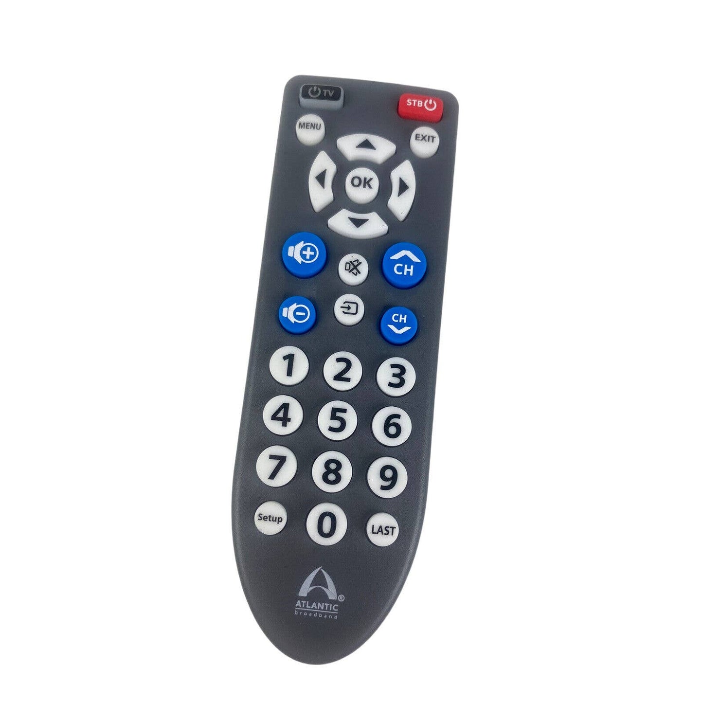 NEW Atlantic Broadband GDCT-HTL Cable TV Television Remote Control