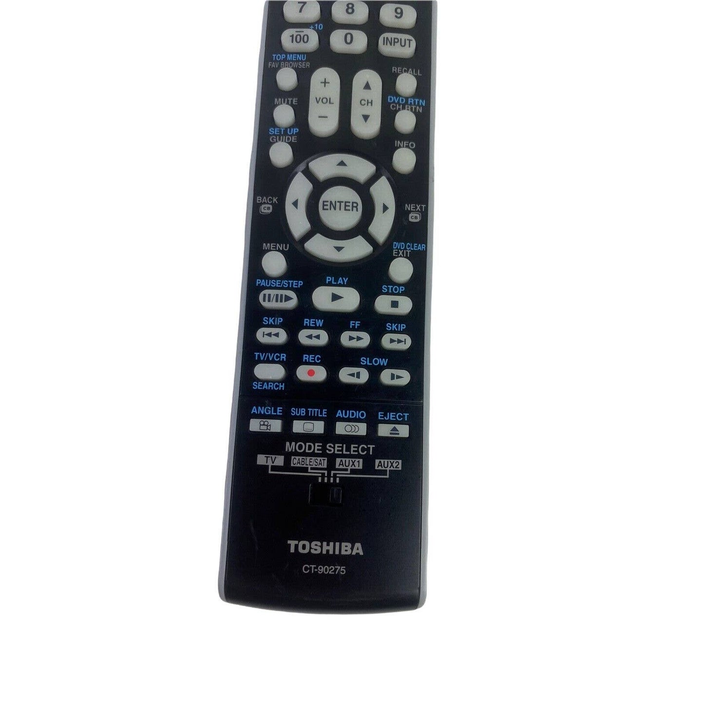 Toshiba CT-90275 Multi Function TV Replacement Remote Control