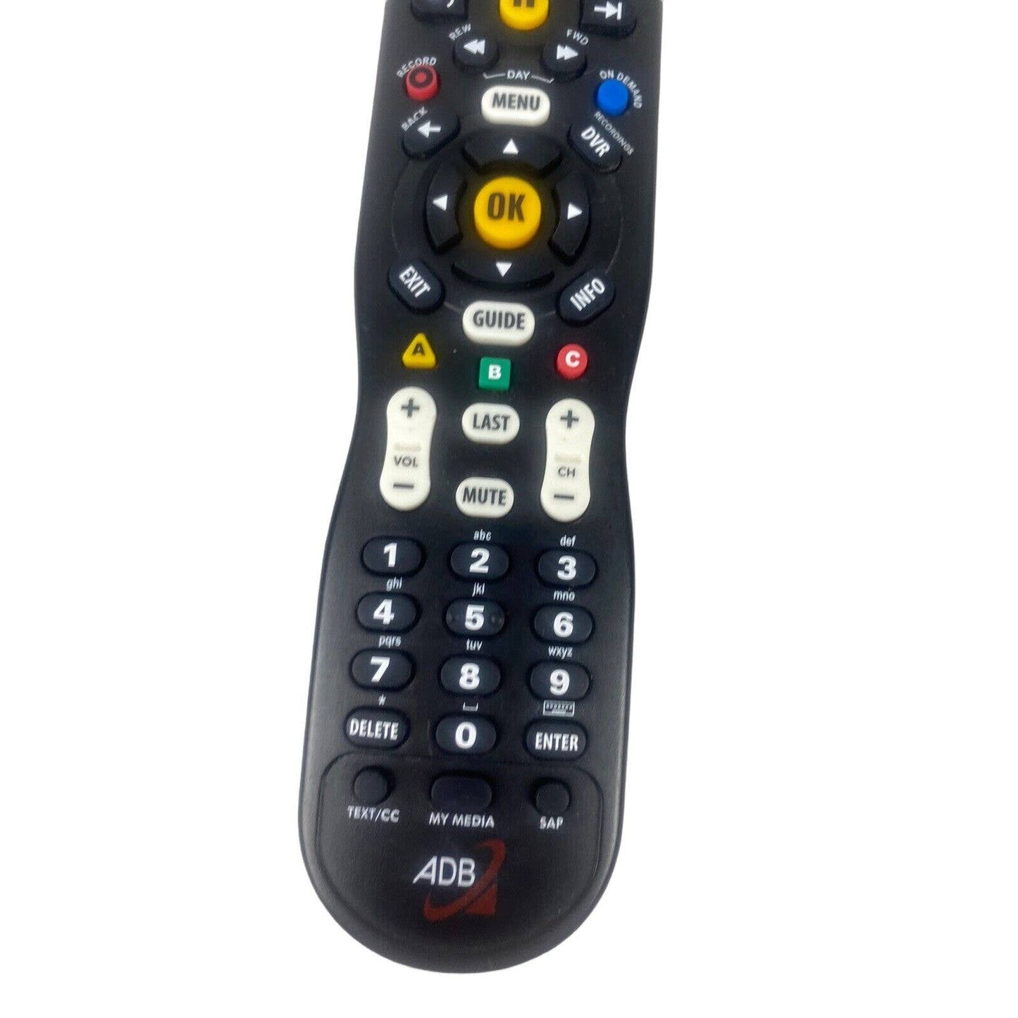 ADB URC-62440BA0-004-R TV DVD STB Replacement Remote Control