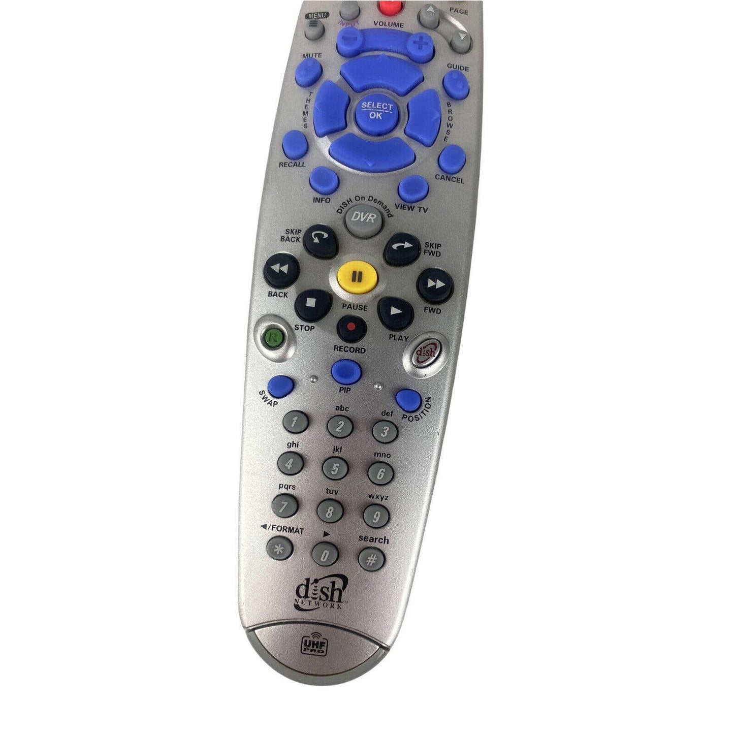 Dish 123214 8.0 UHF PRO Cable TV Television Replacement Remote Control