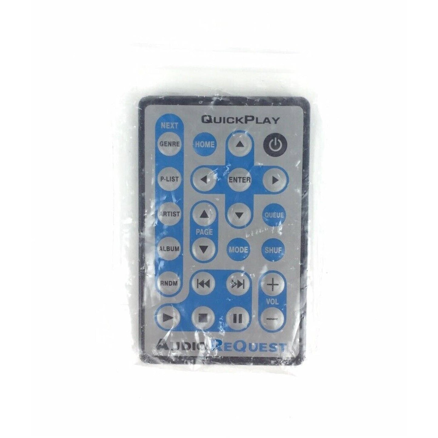 NEW Audio ReQuest Quickplay Original Remote Control Silver